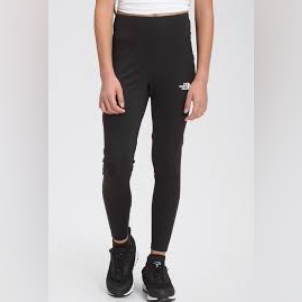 The North Face On Mountain Girls Leggings- Size Girls Large (14-16)